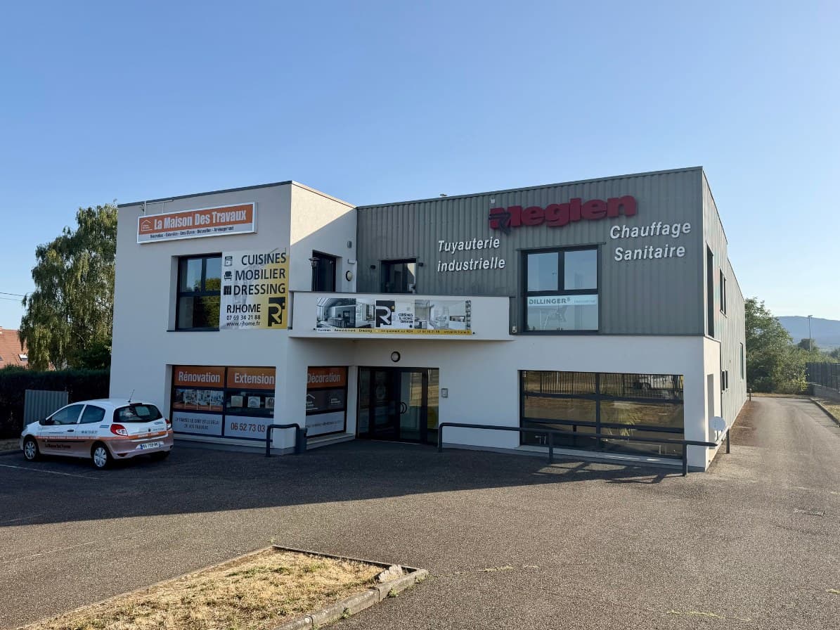 Locaux SARL Meglen — chauffagiste plombier Rosheim