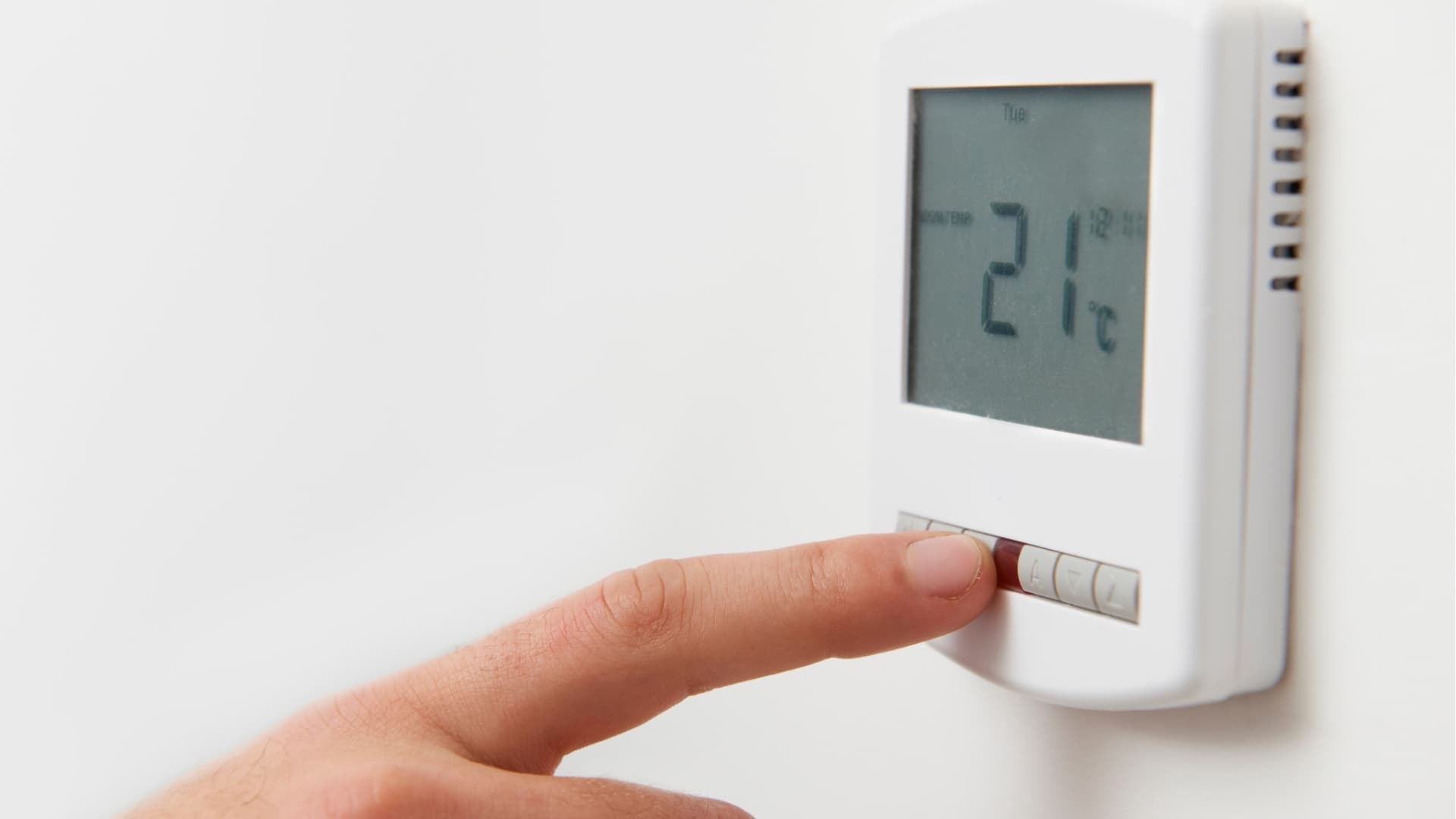Thermostat connecté chaudière — vue détail